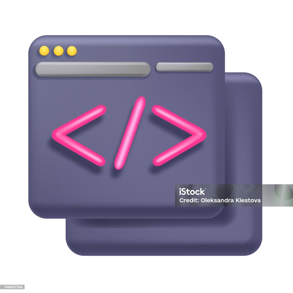 Ilustrasi Program Python Ikon Kode 3d Api Abstrak Python Vektor Desain Komputer Teknologi Bisnis ...