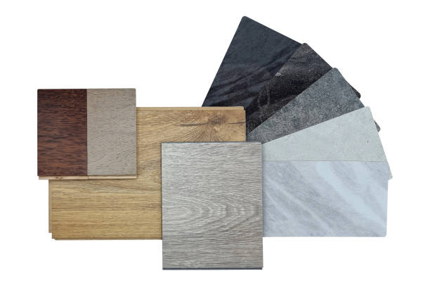 istock multi type of interior finishing material samples including wooden vinyl and engineered flooring tiles, various texture of marble and stone laminates isolated on white background with clipping path. 1456020416