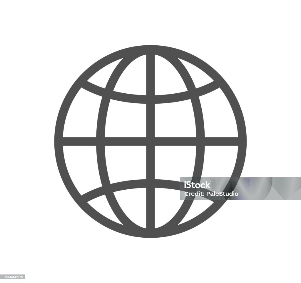 Globe related icon. Globe related icon outline and linear vector. Icon Symbol stock vector Globe related icon. Globe related icon outline and linear vector. Icon Symbol stock vector