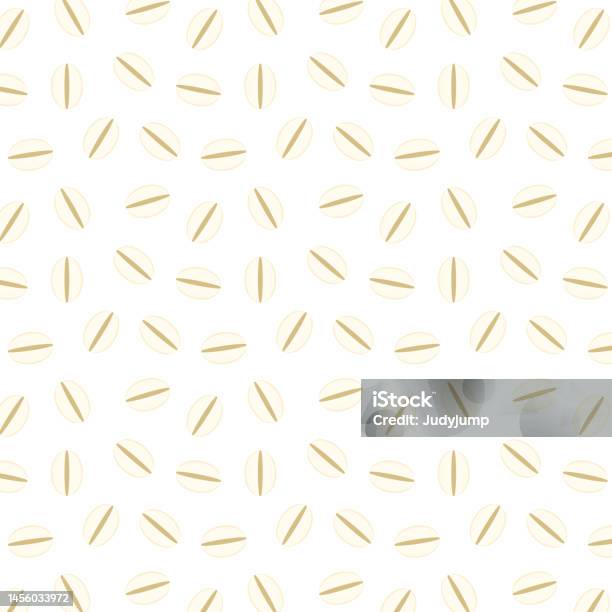 Millet Vector Pattern Millet Isolated On White Background Top View Millet Pattern Stock ...