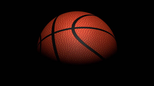 istock Basketball Ball in The Dark 1456038506