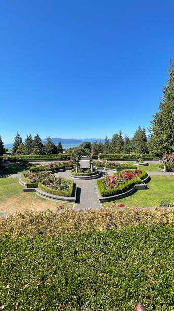istock UBC Rose Garden in front of Mountains 1456048750