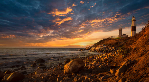 istock Closeup of a rocky coastline 1456049935