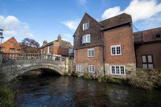 istock The Weirs river walk in Winchester, Hampshire, UK 1456050041