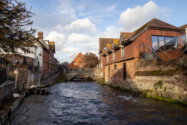 istock The Weirs river walk in Winchester, Hampshire, UK 1456050045