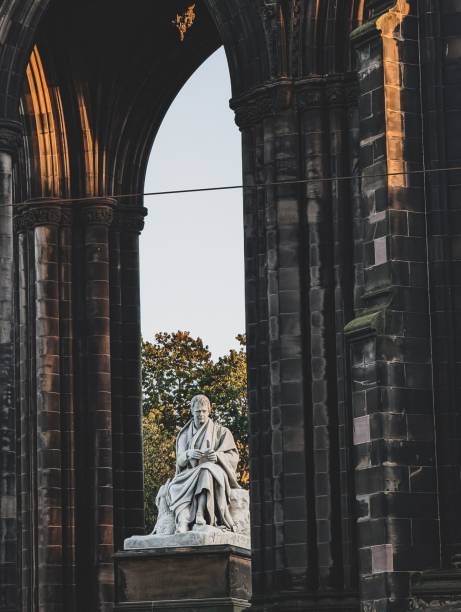 istock Scott Monument is a Victorian Gothic monument to Scottish author Sir Walter Scott. 1456052550