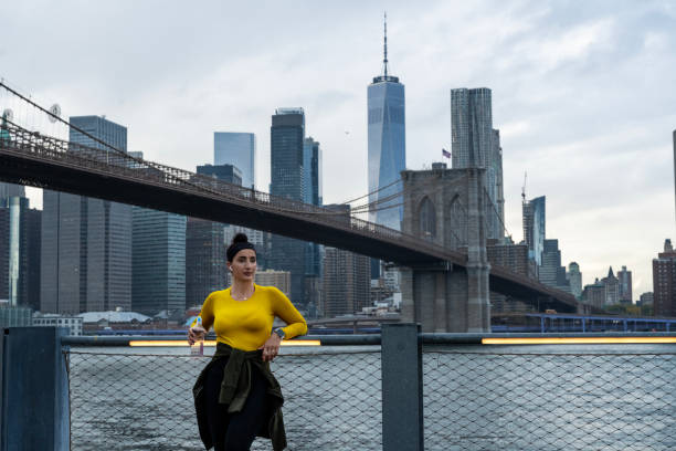 istock Resting after workout in New York City 1456062631