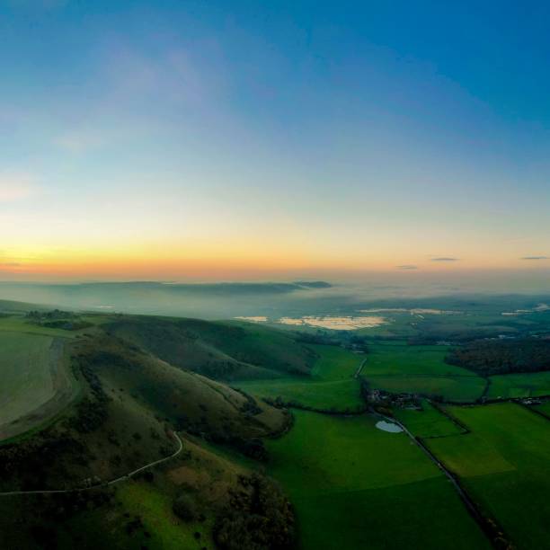 istock Mesmerizing view of the Devil's Dyke hiking area on the South Downs in England 1456065237