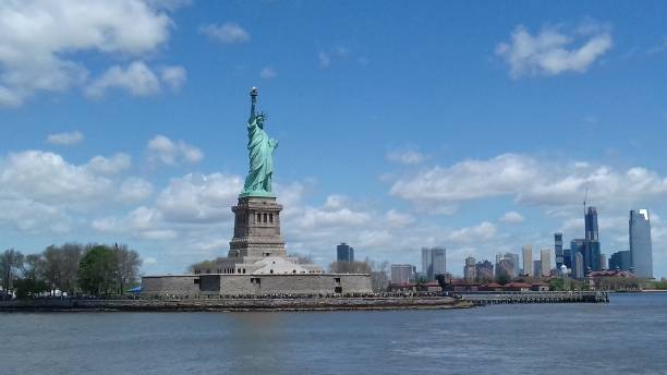 istock Statue of liberty in New York 1456068045