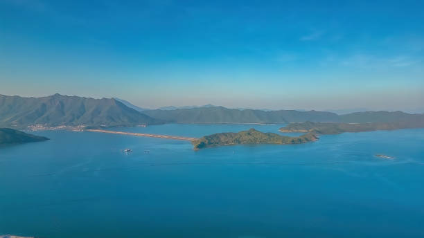 a paisagem do litoral do porto de tolo hong kong. 23 dez 2022 - outlying islands - fotografias e filmes do acervo