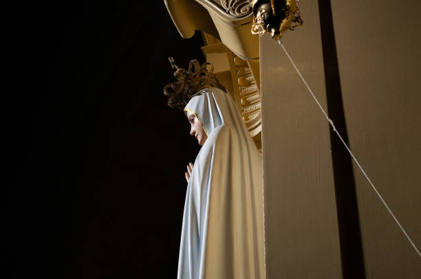 istock Statue of Mary Catholic church 1456076495