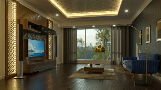istock Interior of the living room 1456077716