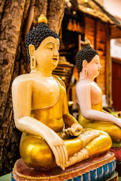 istock Ancient Buddha in Nan province 1456079419