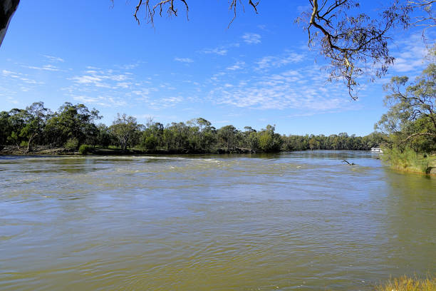 A section of the Murray River known as the Gap in the Mallee Country