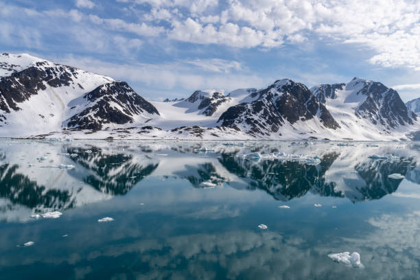 istock Glaciers and Icebergs in Svalbard, Norway 1456088784