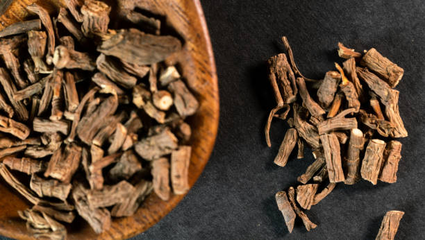 istock chinese medicine radix bupleuri on black background 1456096625