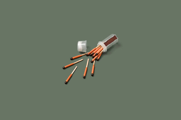 Waterproof match for outdoor use