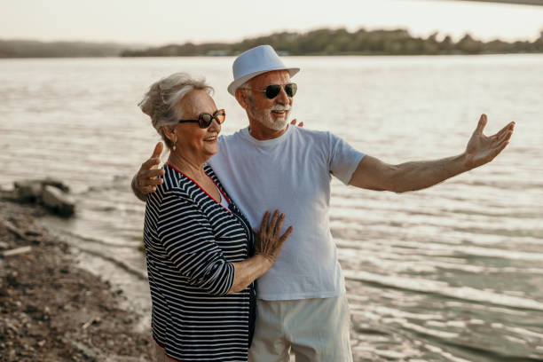 istock Couple by the coast 1456110992