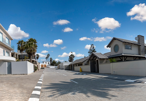 typical high end suburban housing through southern africa