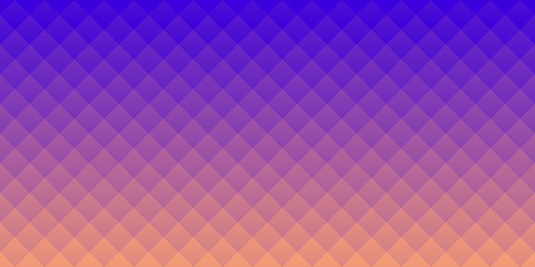 Modern and trendy background. Abstract geometric design with a mosaic of squares and beautiful color gradient. This illustration can be used for your design, with space for your text (colors used: Beige, Orange, Pink, Purple, Blue). Vector Illustration (EPS file, well layered and grouped), wide format (2:1). Easy to edit, manipulate, resize or colorize. Vector and Jpeg file of different sizes.