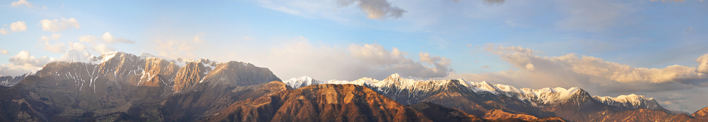 Latemar Mountain Panorama