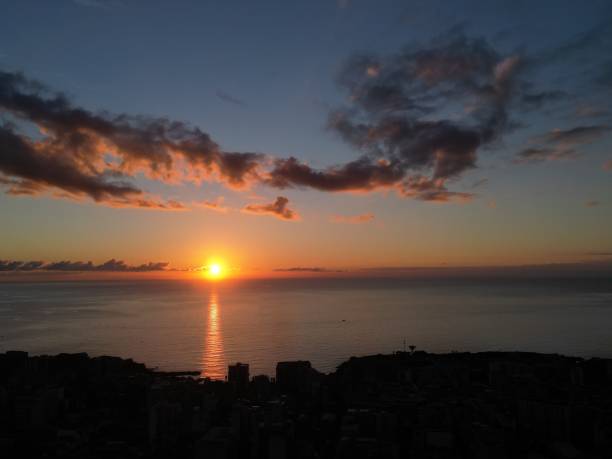 Catania Sunrise stock photo