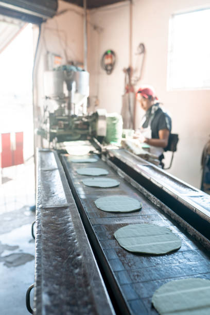 istock A young man is working baking blue corn tortillas with a nixtamall mill 1456139685