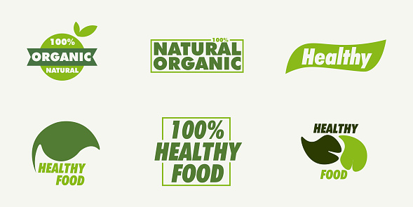 natural food logo, eco friendly logo, eco design.