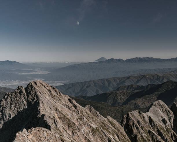 istock View of the mountain range. Geological formations. 1456144156