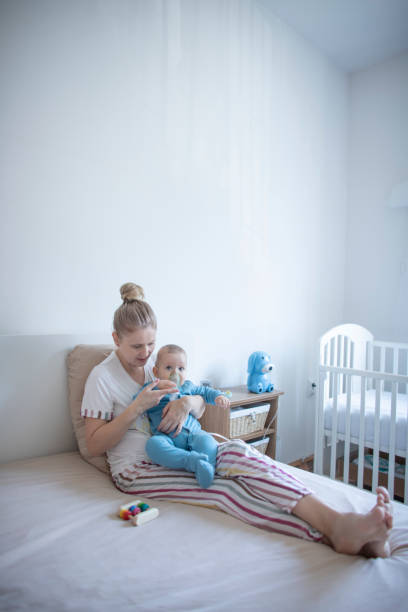 istock Therapy for sick baby boy 1456149980