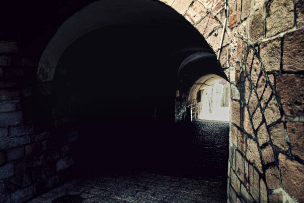 istock Old city of Jerusalem streets 1456156405