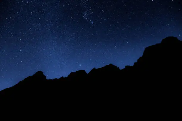 Photo of Subtle Stars Above Boca Tauce, Teide National Park