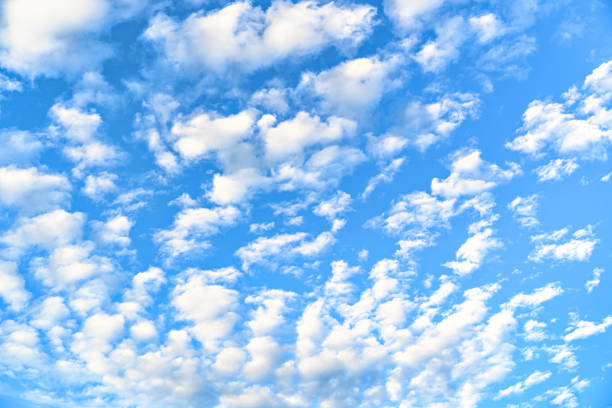 istock Beauty and cloud shapes in blue sky 1456162246