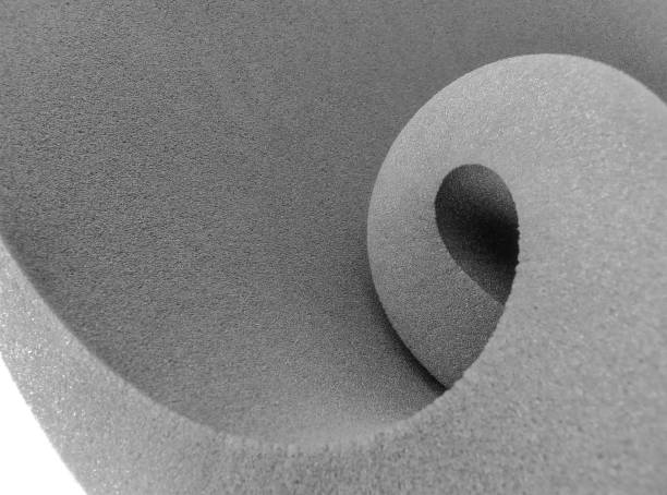 istock roll of gray sponge foam material 1456163477