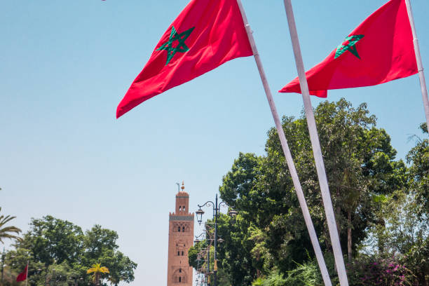istock people and landmarks - Marrakesh, Morocco 1456164917