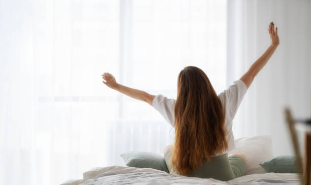 istock woman enjoying sunny morning 1456166308
