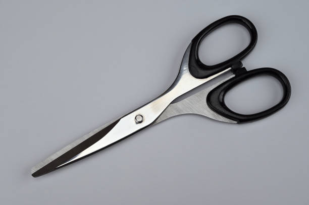 istock Simple scissors for stationery from the front 1456176687