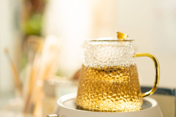 istock green tea in teapot 1456183801