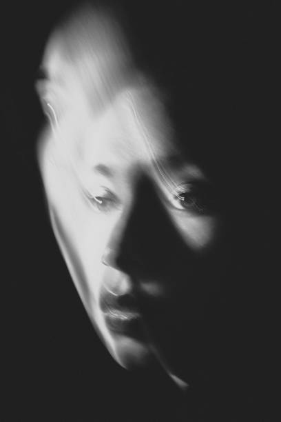 istock Woman portrait long exposure 1456187020