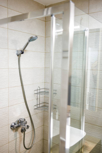 istock Shower in Bathroom 1456188188