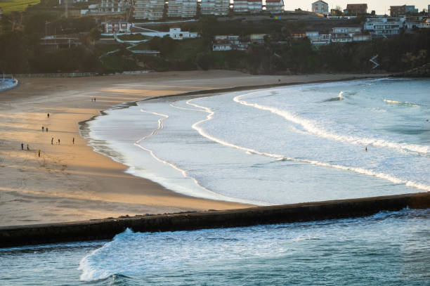 istock La Concha beach in Suances, Cantabria, Spain 1456190045