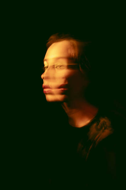 istock Woman portrait long exposure 1456194755