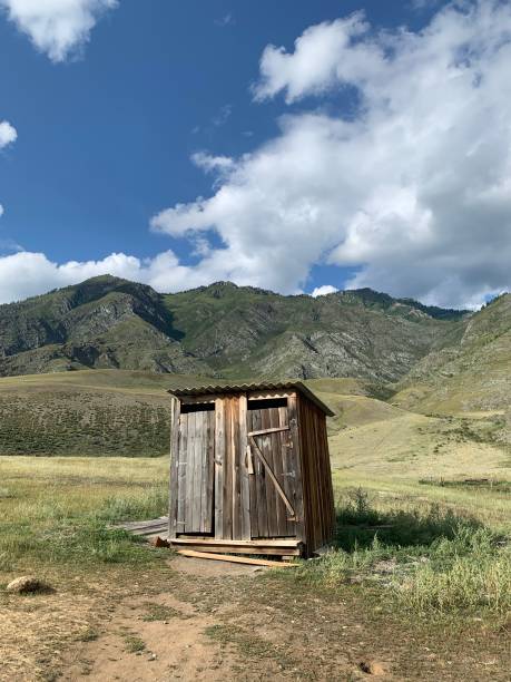 istock Toilet in mountains 1456195909