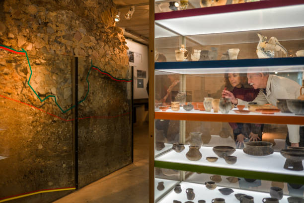 istock Roman Archaeological Finds on Display 1456200778