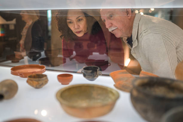 istock Pottery Exhibition and Mature Romance 1456200779