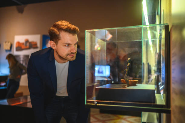 istock History Museum Exhibiting a Rare Artifact 1456201566