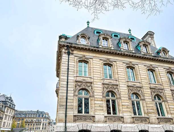 istock Antique building view in Luxembourg 1456202257