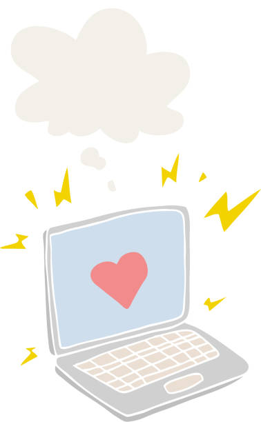 istock internet dating cartoon with thought bubble in retro style 1456202381