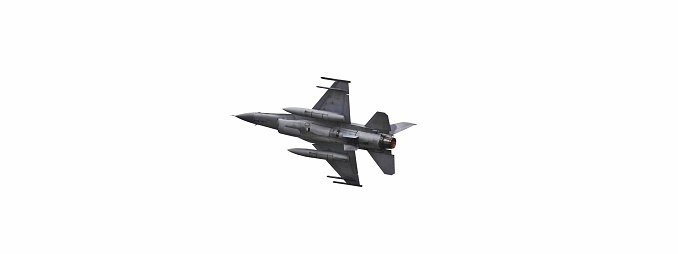 Three F-16 fighter jet