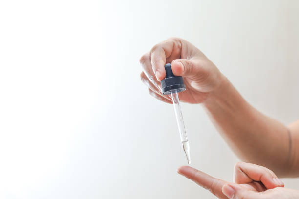 istock Essential oil on pipette 1456207615